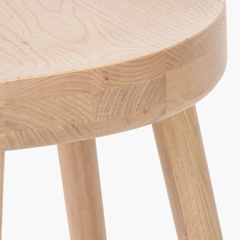 Bar Stools Laselle Ash Wood Bar Stool
