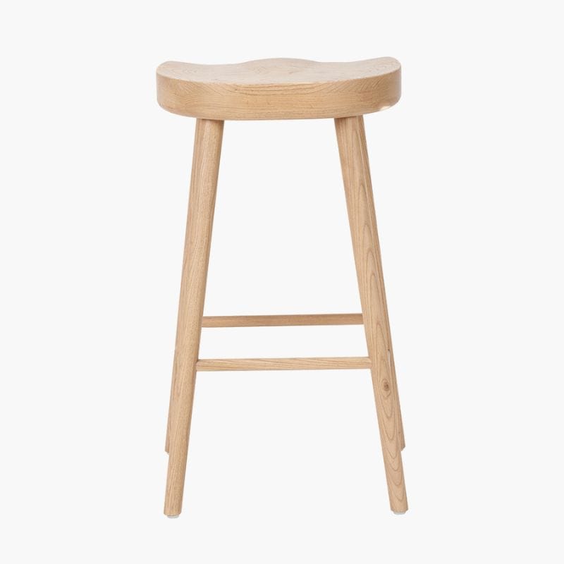 Bar Stools Laselle Ash Wood Bar Stool