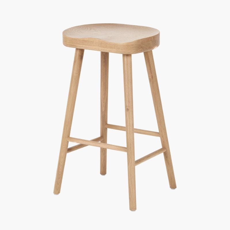 Bar Stools Laselle Ash Wood Bar Stool