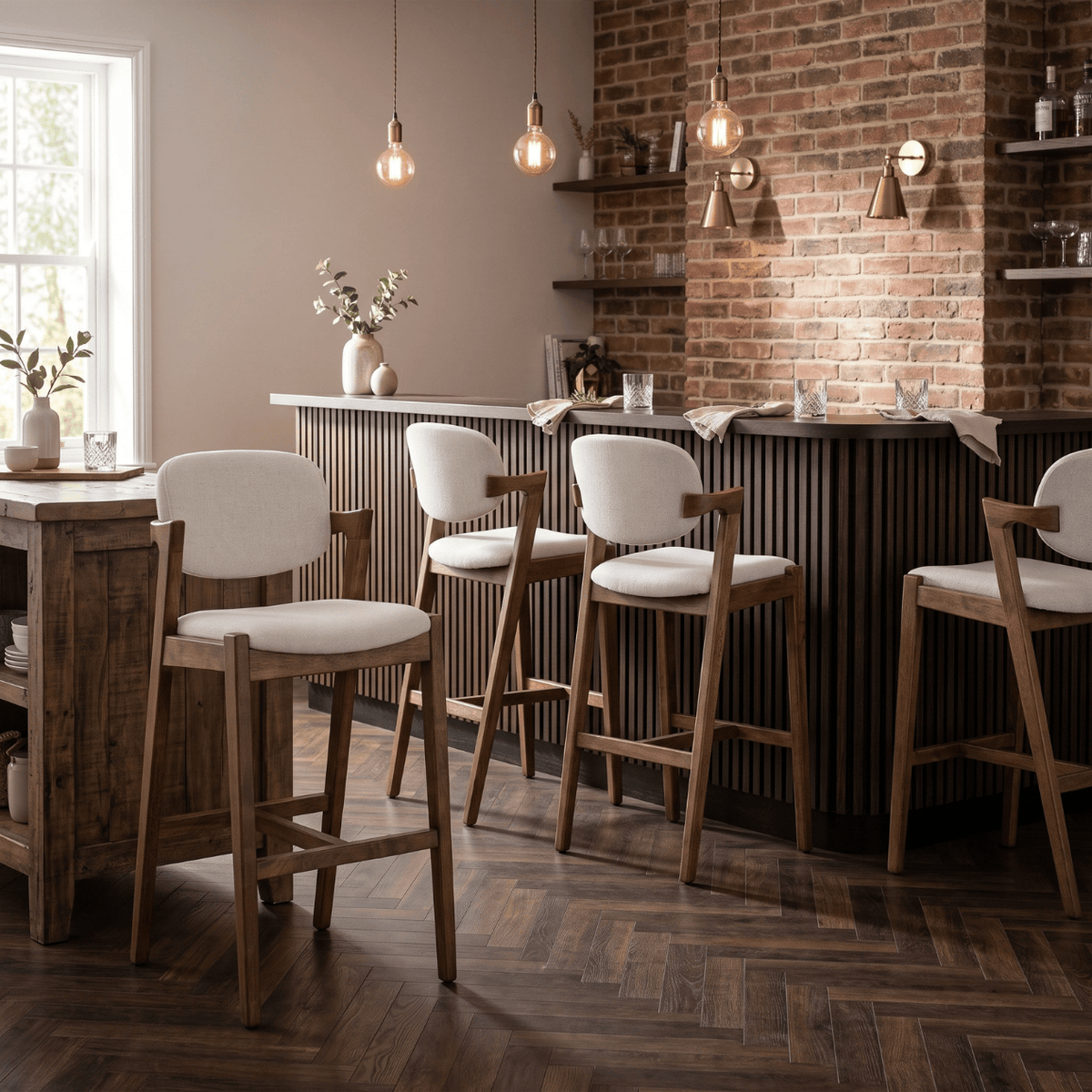 Bar Stools Mayfair Fabric Bar & Counter Stool Range