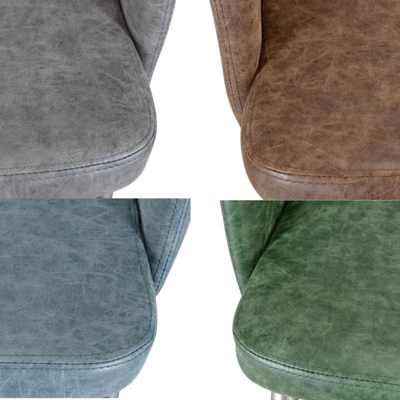 Bar Stools Ulysses Faux Leather Bar Stools