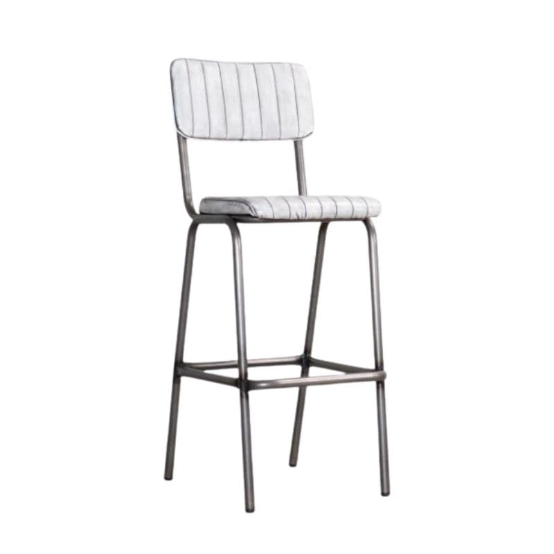 Bar Stools White / Bar / Gunmetal Battersea Bar Stools