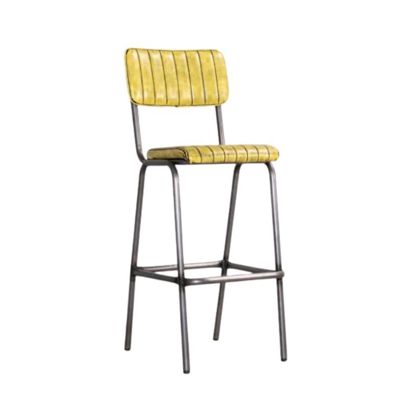 Bar Stools Yellow / Bar / Gunmetal Battersea Bar Stools