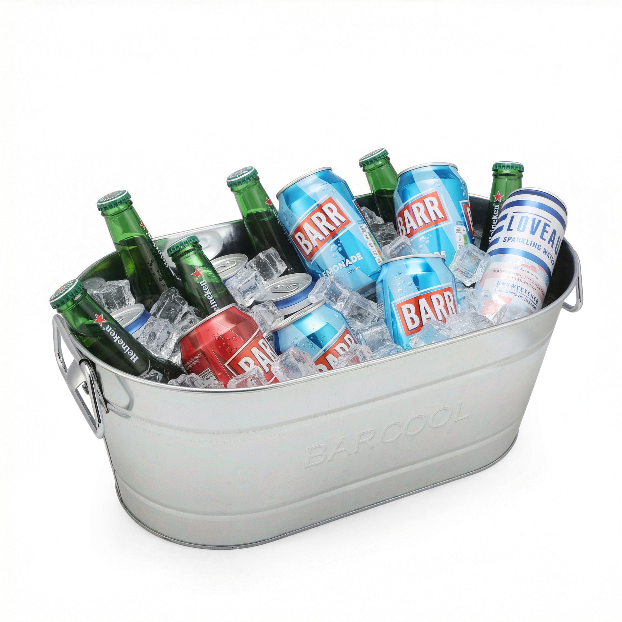 Barware Barcool 12L Galvanised Steel Party Tub