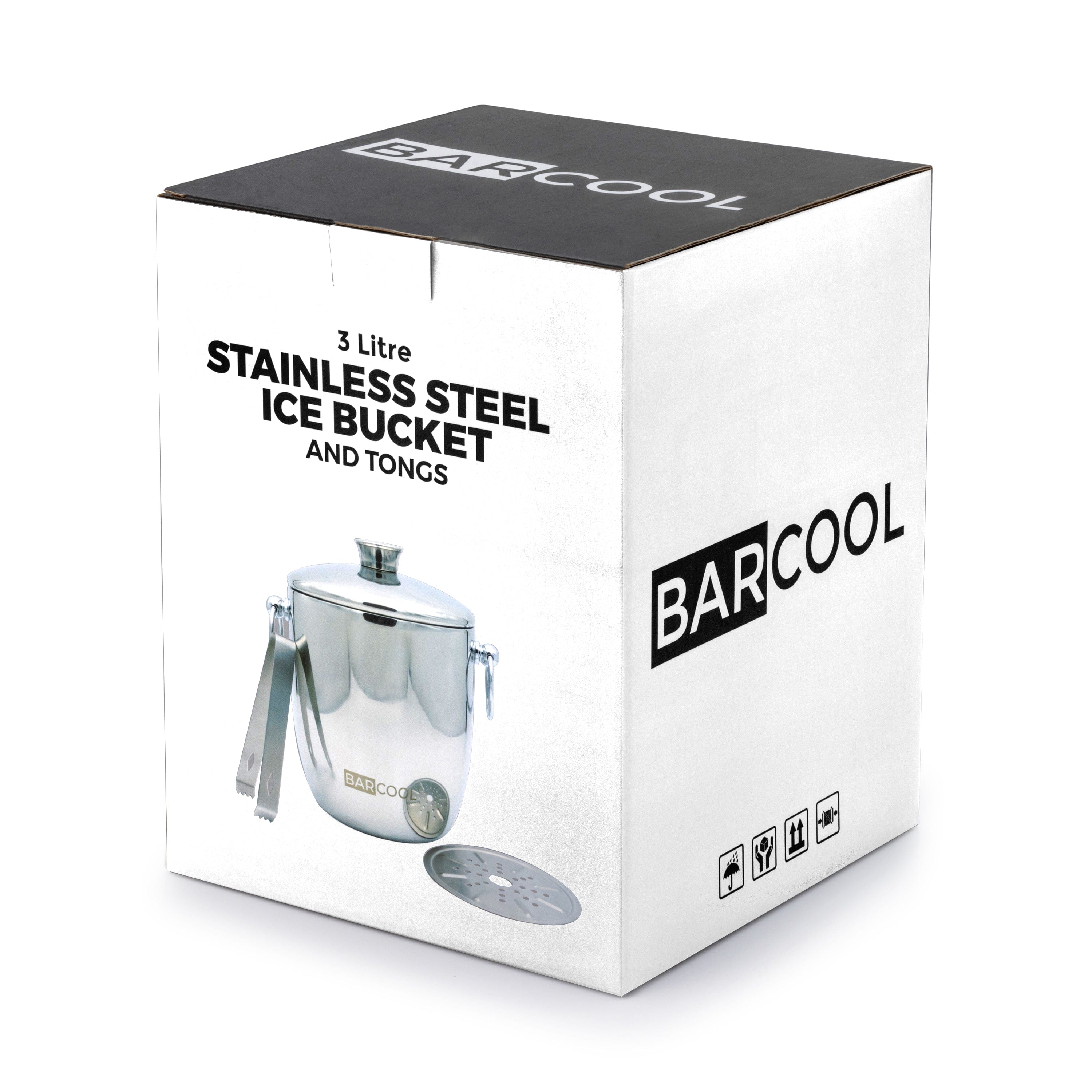 Barware Barcool 3L Stainless Steel Ice Bucket