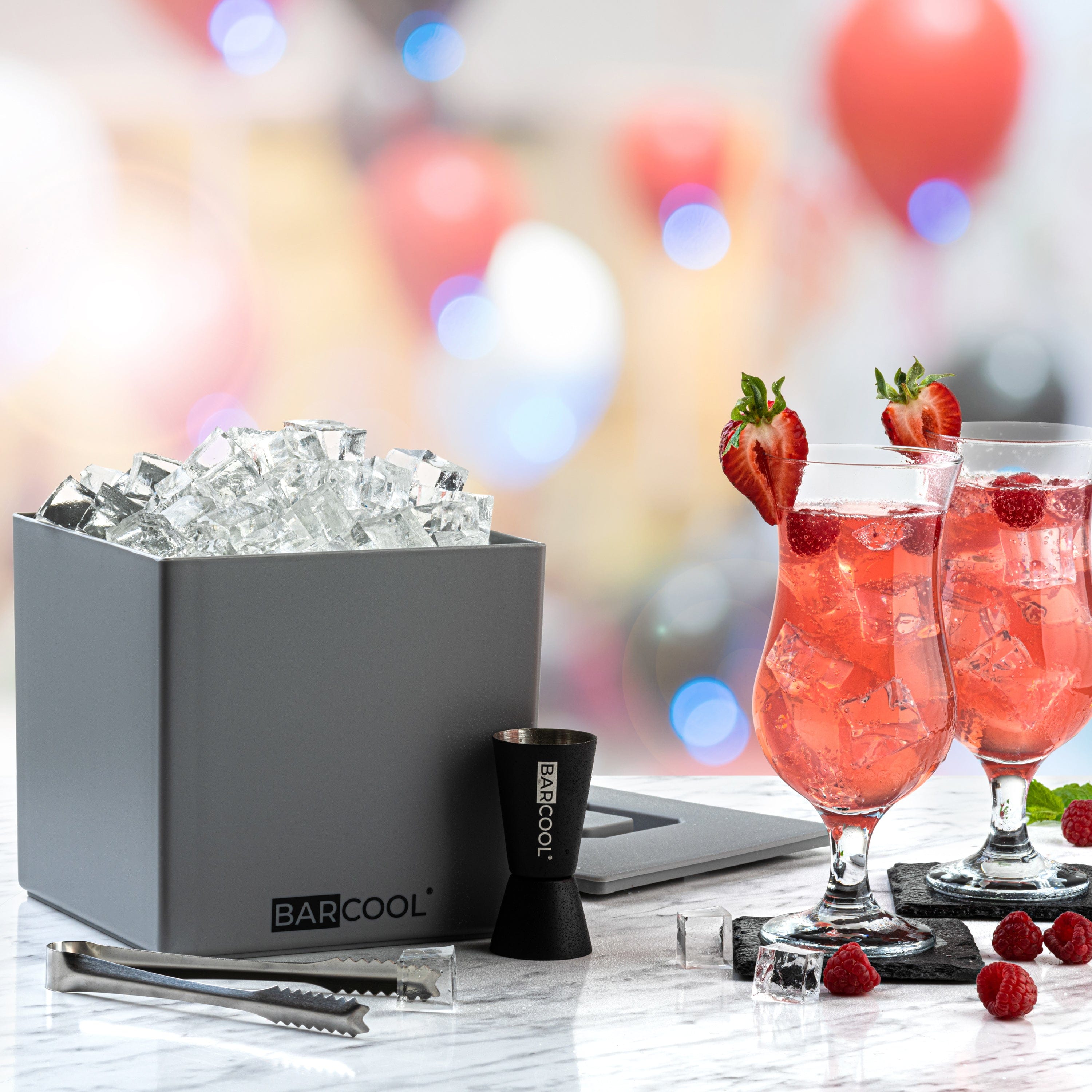 Barware Barcool 4L Ice Bucket Square - Grey