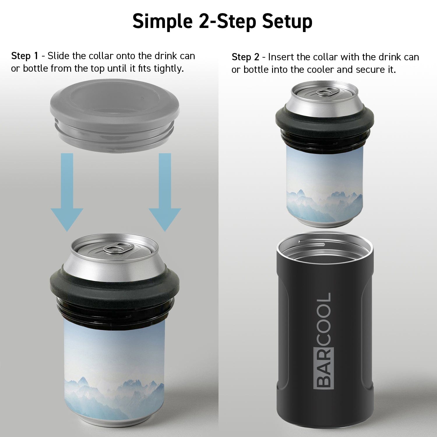 Barware Barcool Insulated Beer Cooler and Tumbler with Opener