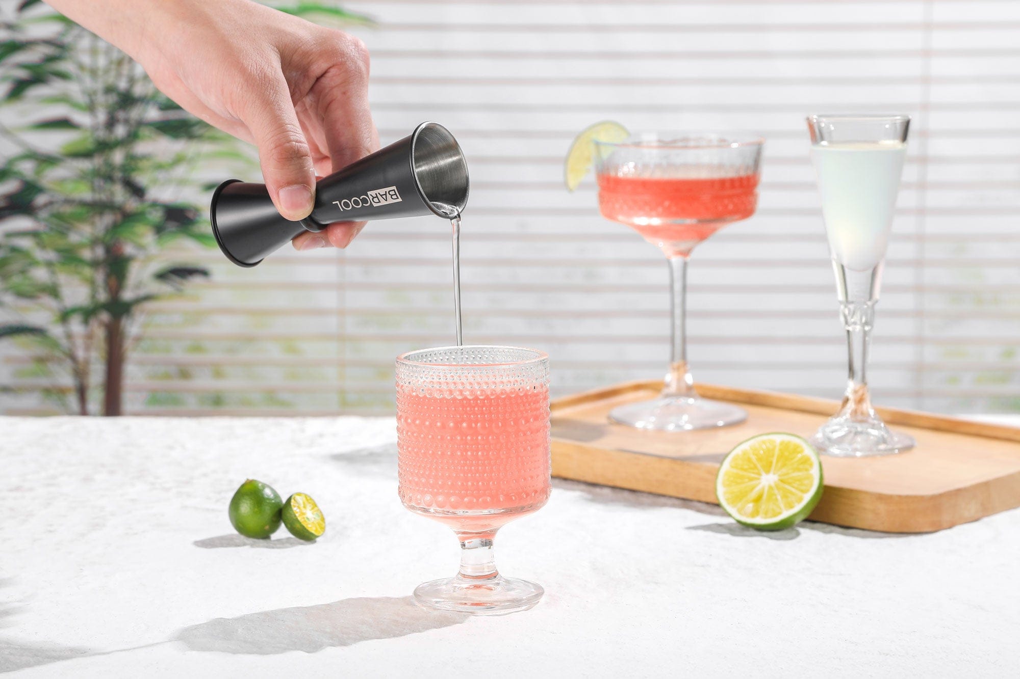 Barware Barcool Japanese Cocktail Jigger 50ml / 25ml