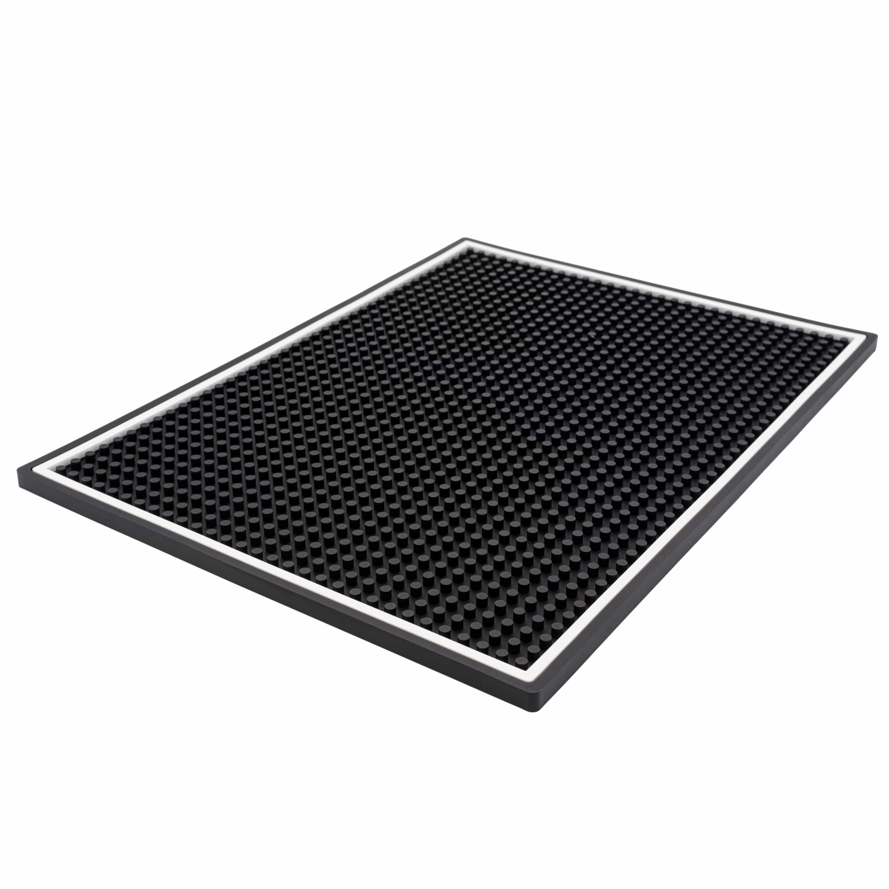 Barware Barcool Rubber Bar Mat - Black