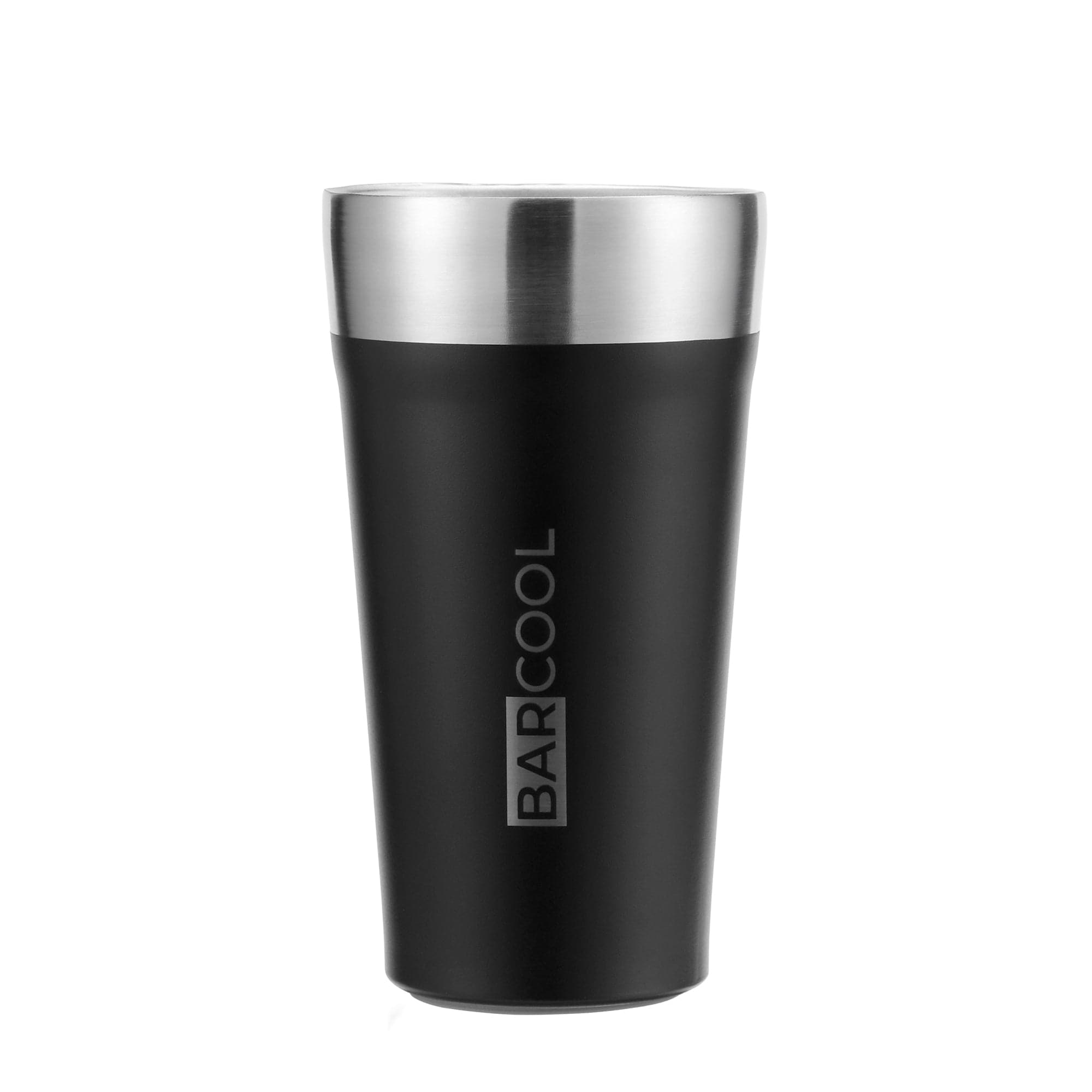 Barware Barcool Stackable Beer Cup 600ml Black