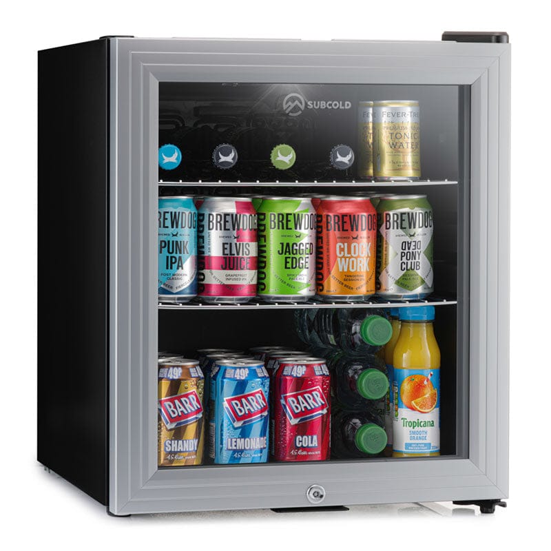 Beer Fridge Silver Subcold Super50 LED Beer Fridge