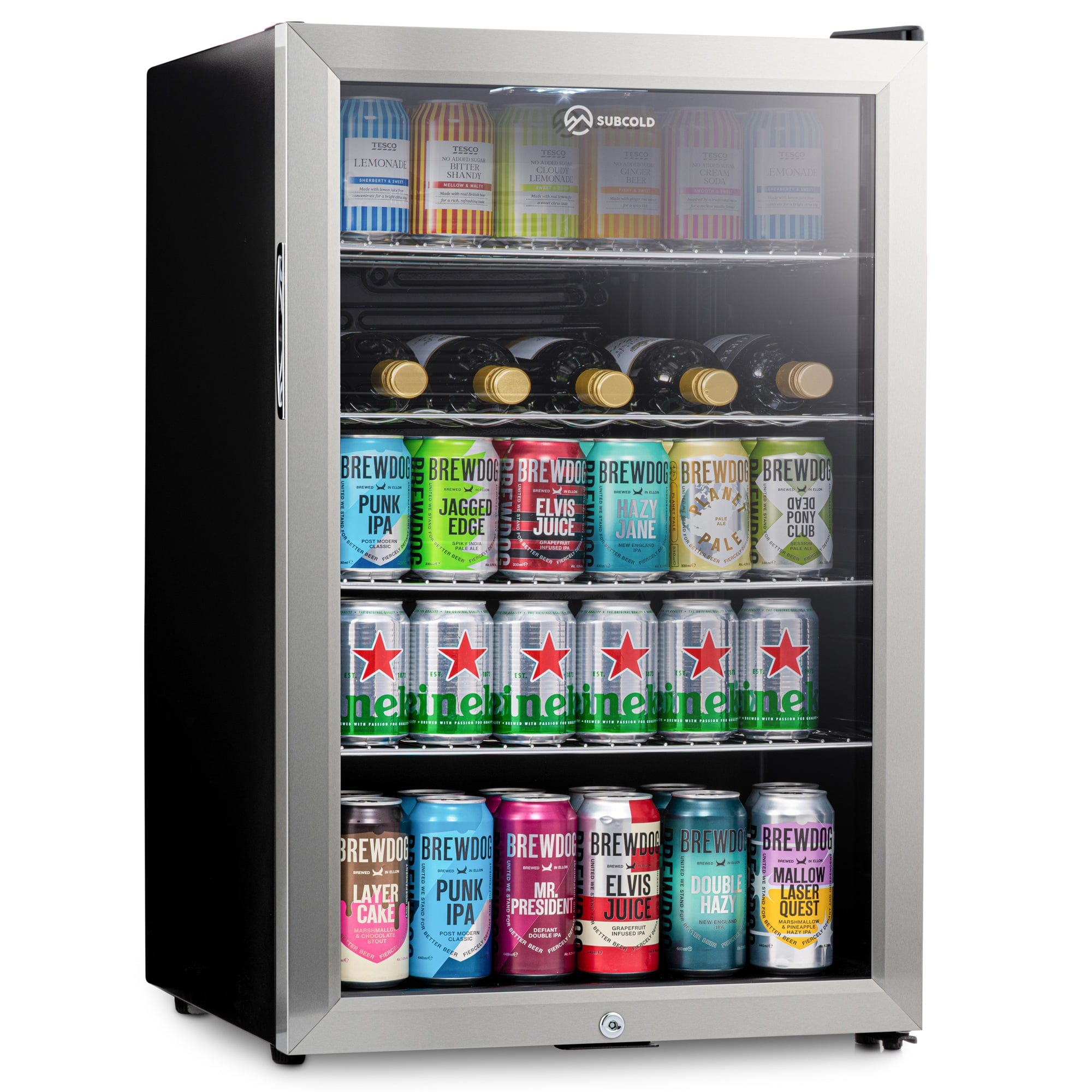 Beer Fridge Stainless Steel Subcold Super115 LED Beer Fridge