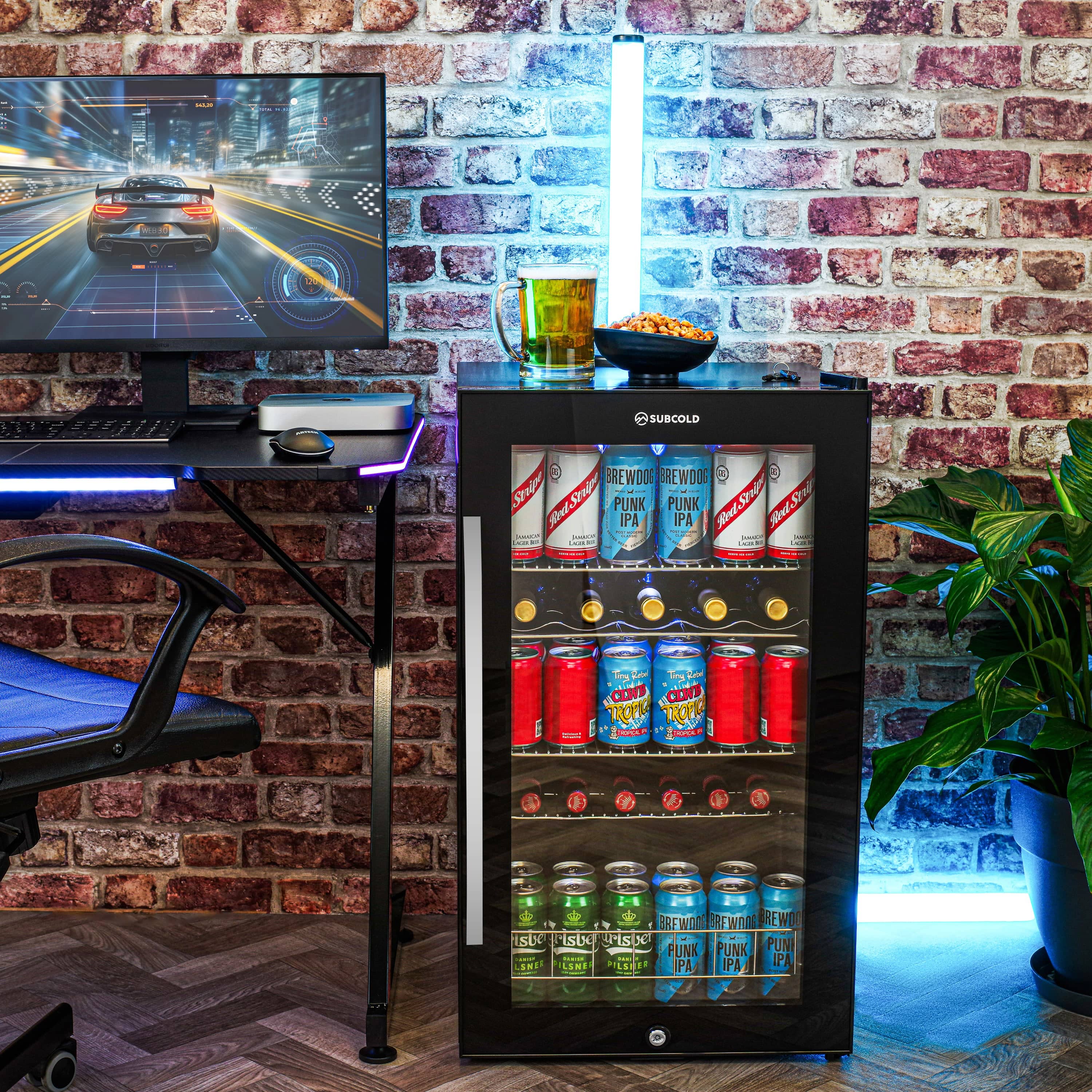 Beer Fridge Subcold Ace100 LED Touch Control Beer Fridge