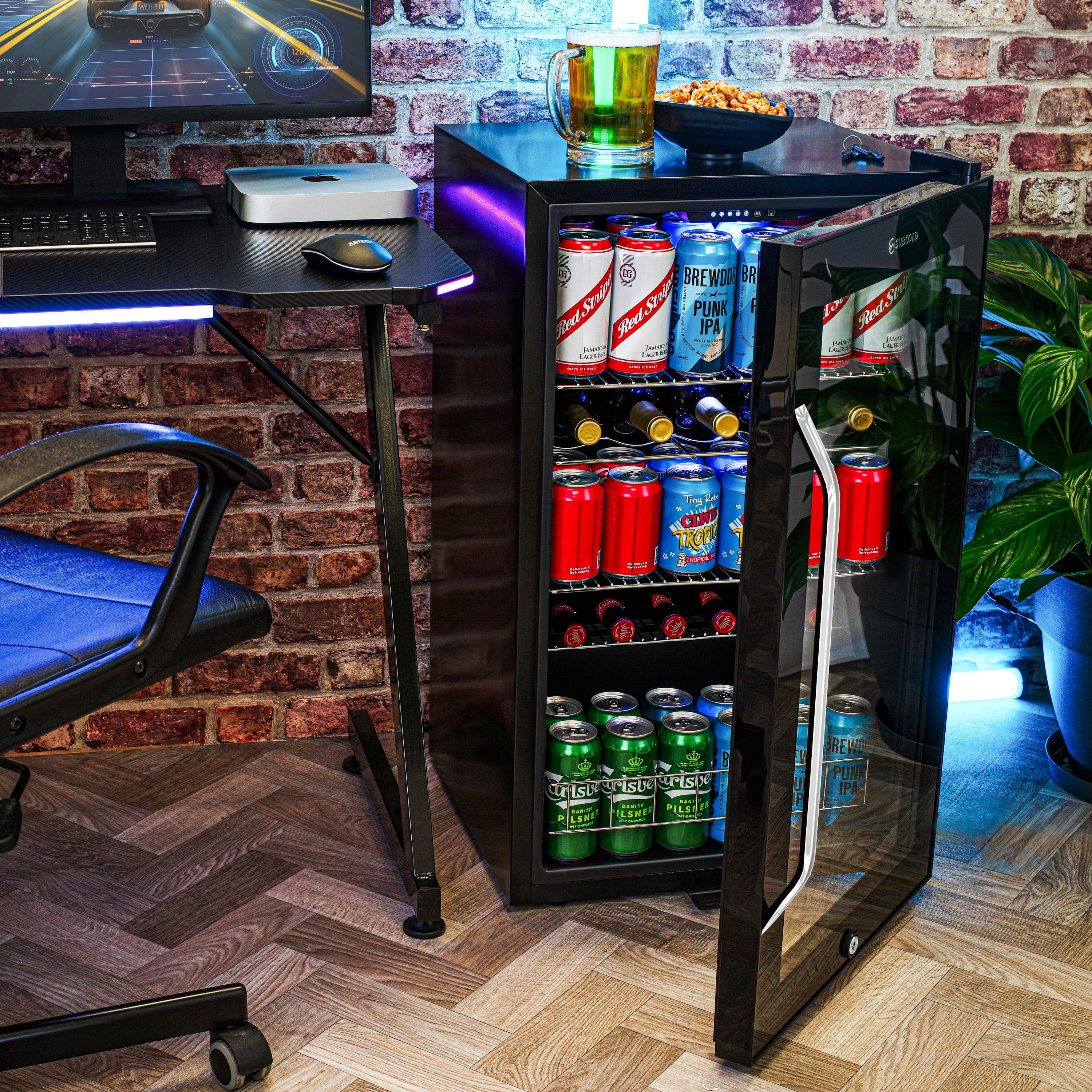 Beer Fridge Subcold Ace100 LED Touch Control Beer Fridge