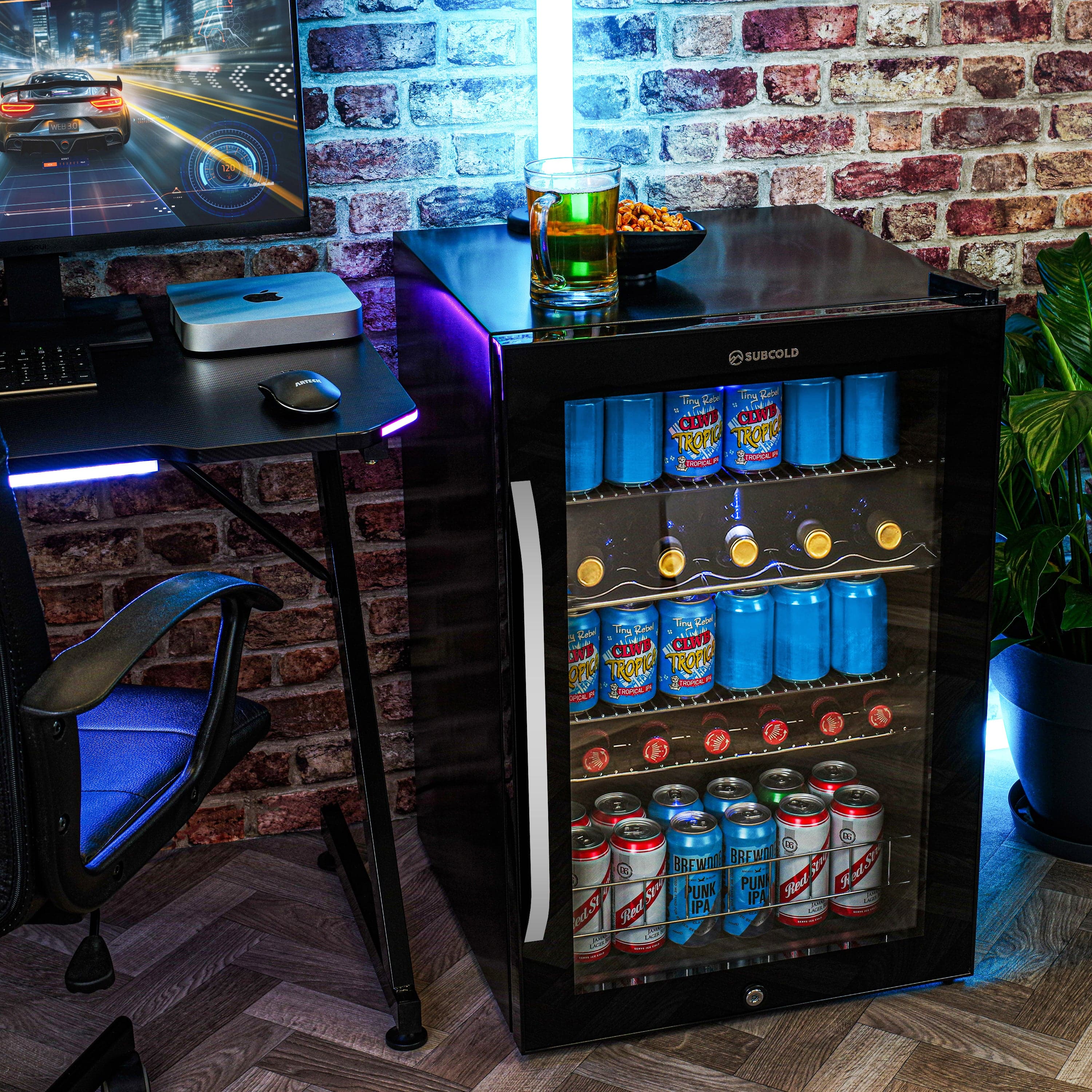 Beer Fridge Subcold Ace130 LED Touch Control Beer Fridge