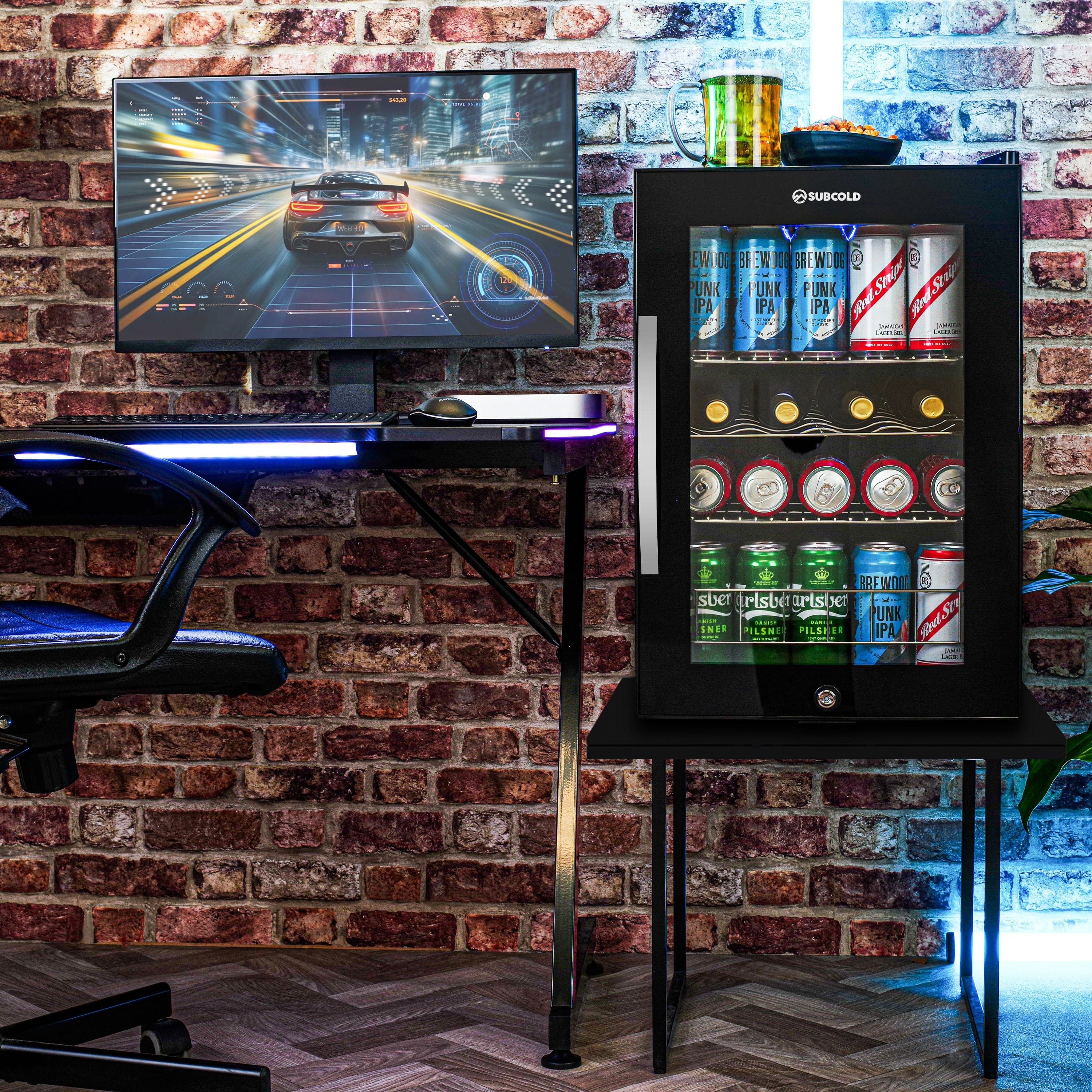 Beer Fridge Subcold Ace65 LED Touch Control Beer Fridge