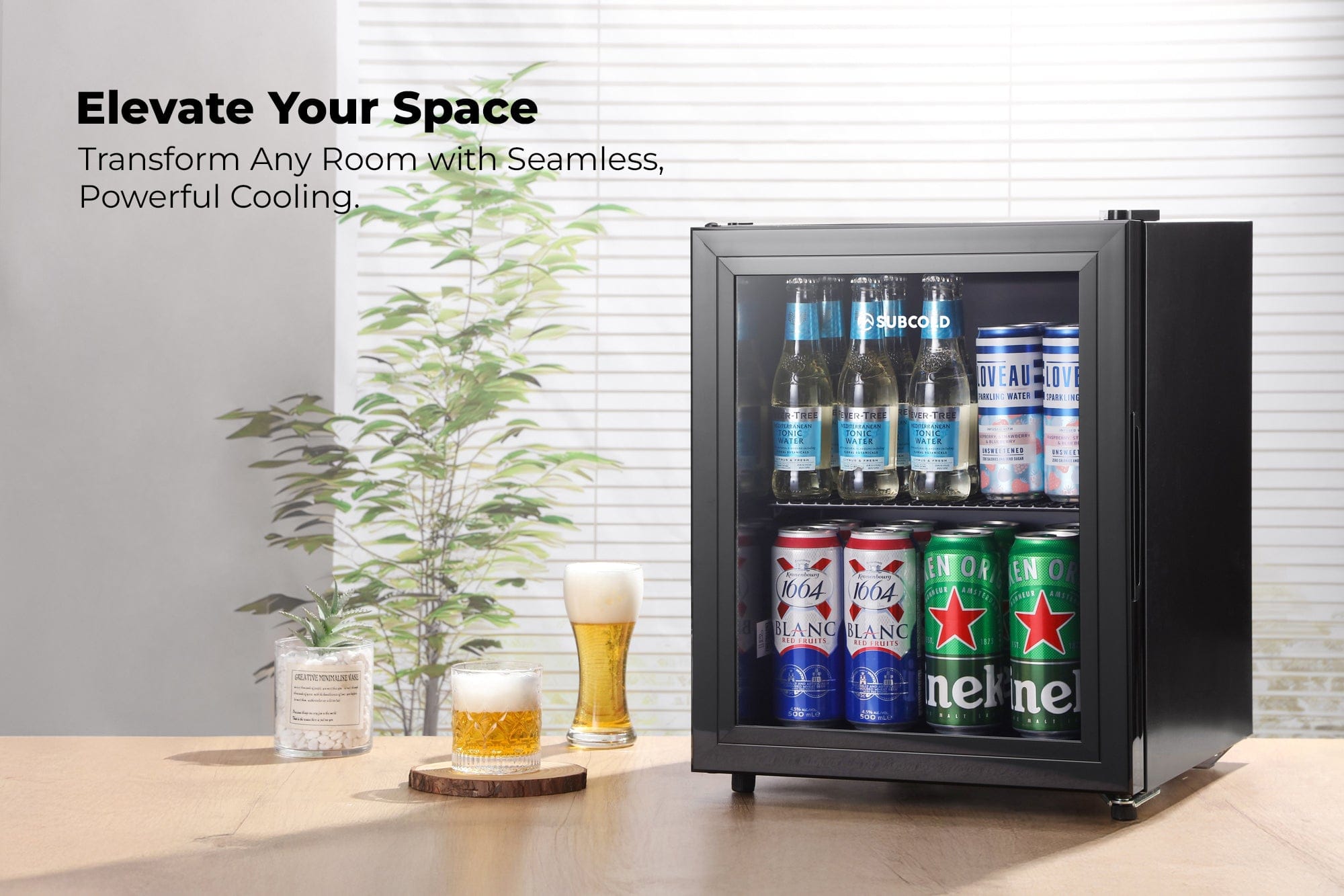 Beer Fridge Subcold Cave35-G Glass Door Beer Fridge
