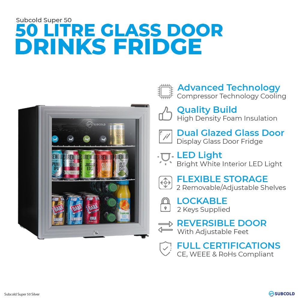Beer Fridge Subcold Super50 LED Beer Fridge
