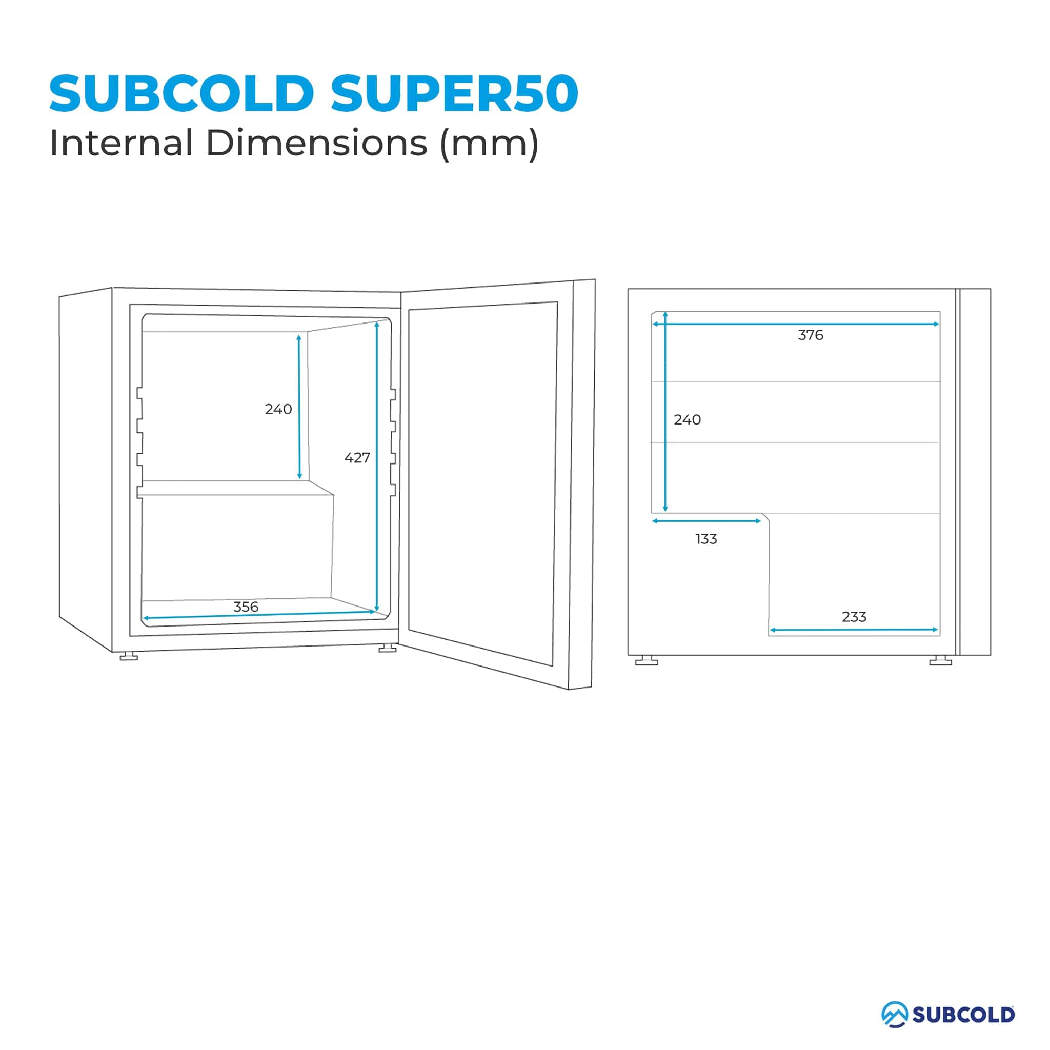 Beer Fridge Subcold Super50 LED Beer Fridge