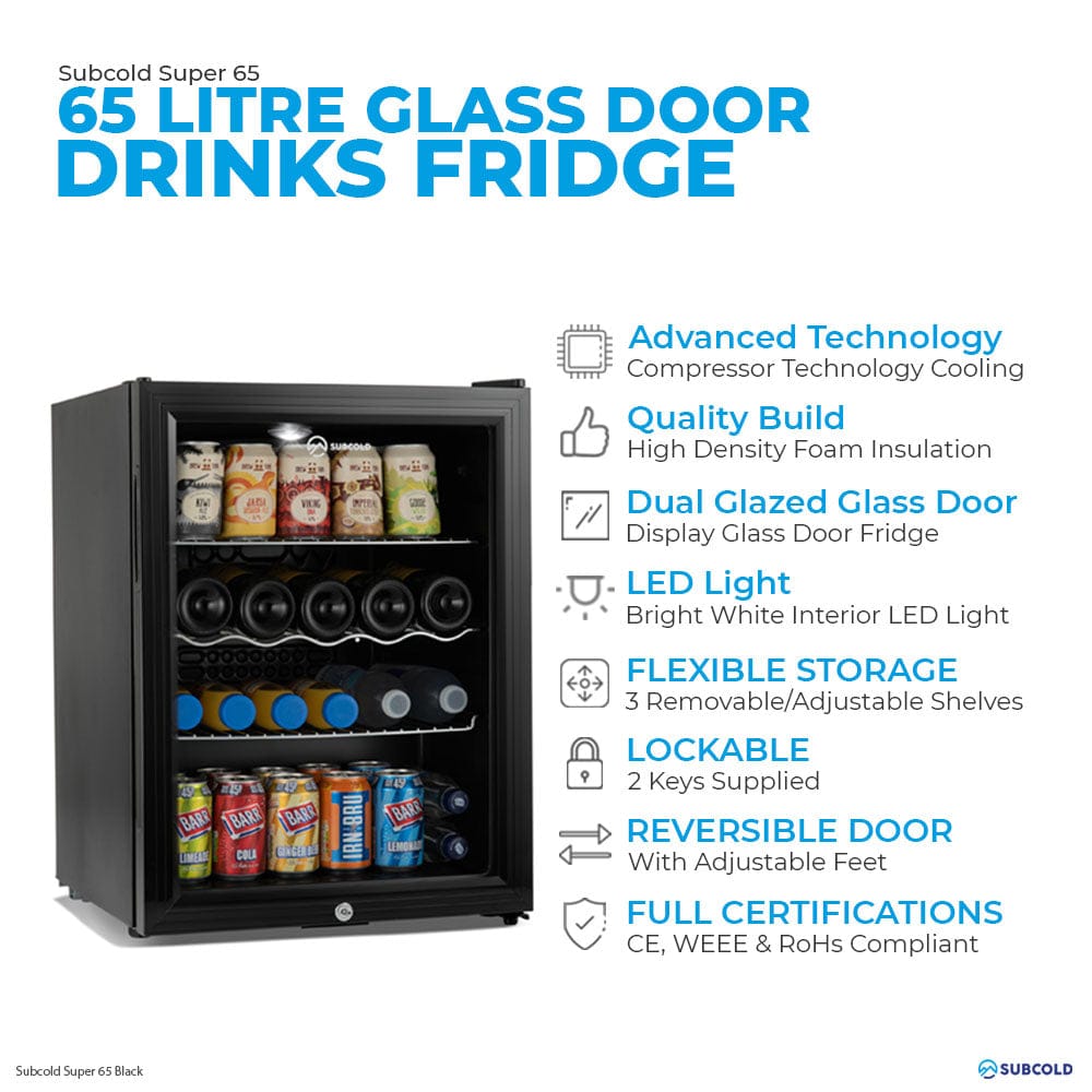 Beer Fridge Subcold Super65 LED Beer Fridge