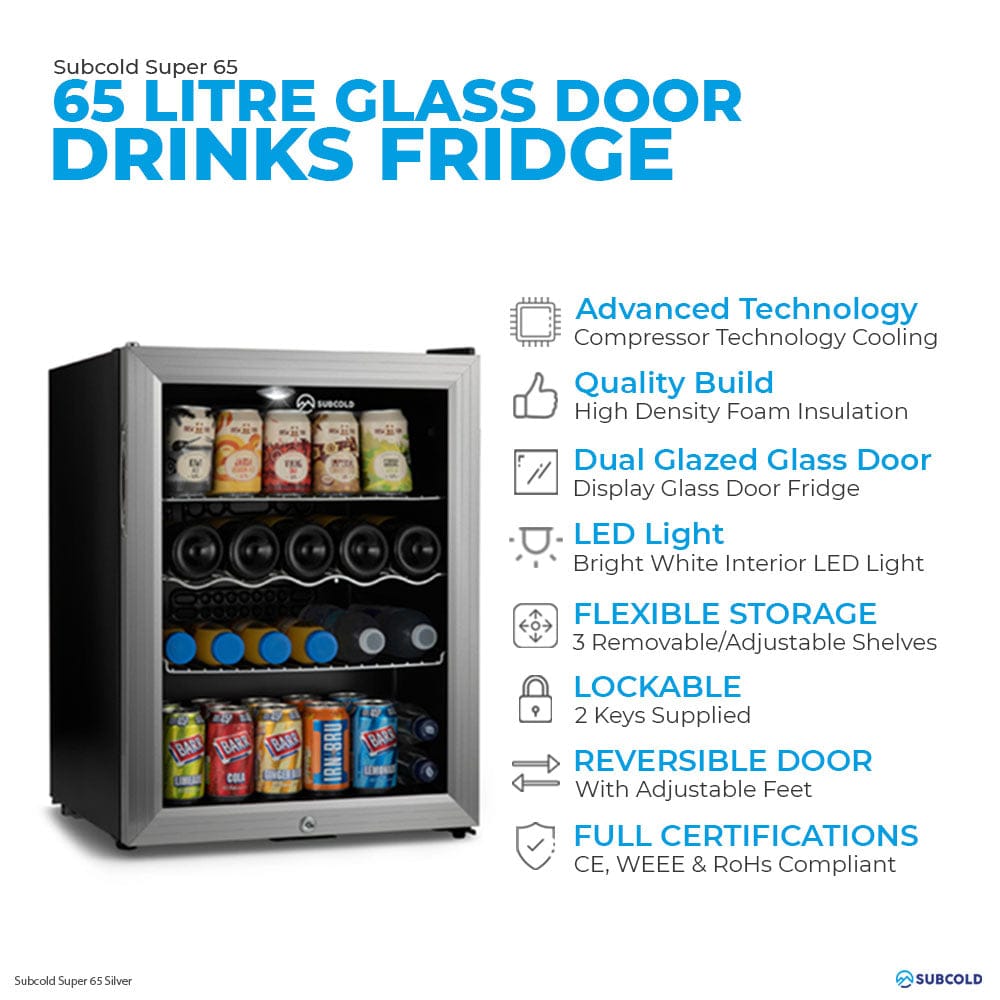 Beer Fridge Subcold Super65 LED Beer Fridge