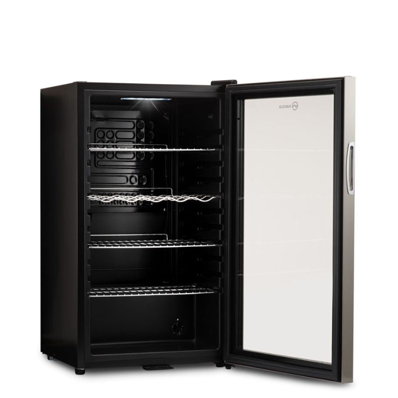 Beverage & Wine Cooler Subcold Super 85 LED Beer Fridge – Stainless Steel