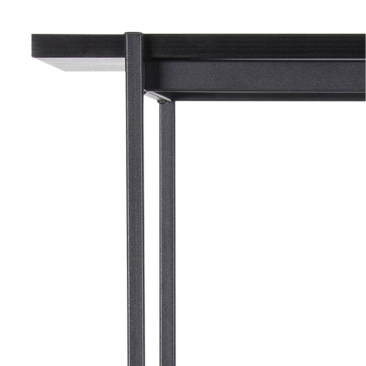 Bookcase Angus Bookcase with 5 Shelves in Black