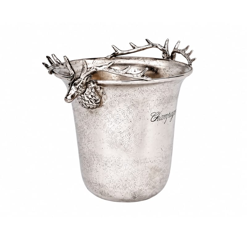 Bottle Cooler Rustic Stag Handle Champagne & Wine Cooler