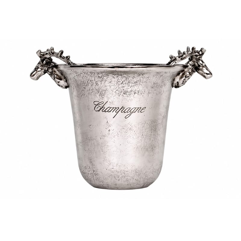 Bottle Cooler Rustic Stag Handle Champagne & Wine Cooler
