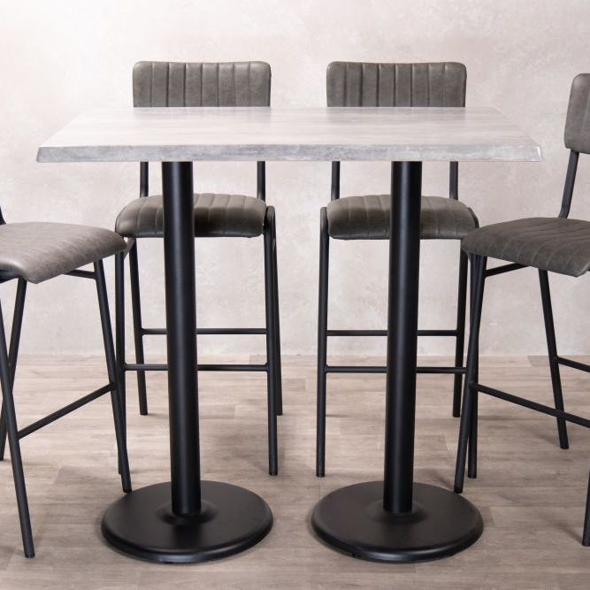 Cement Café Bar Table Range