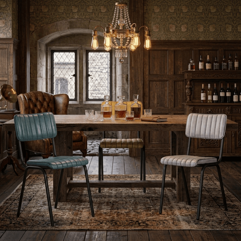 Chair Battersea Leather Dining Chair
