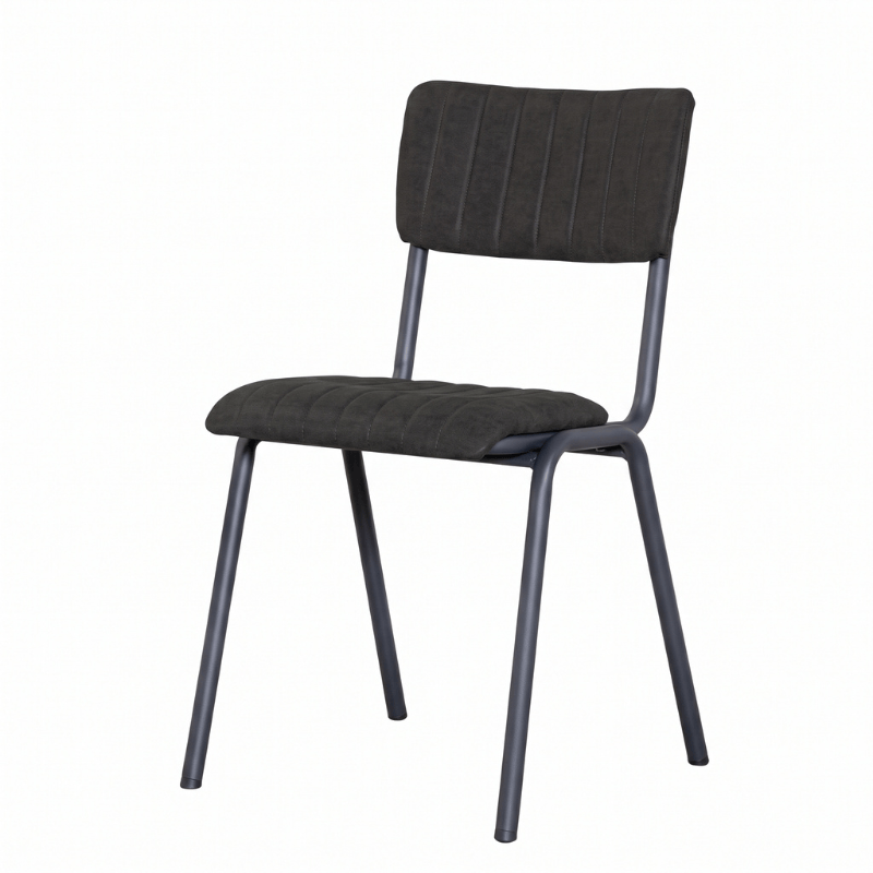 Chair Black Piccadilly Stackable Dining Chair