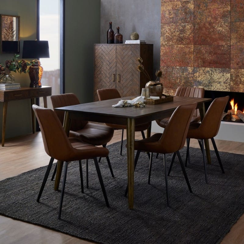 Chair Malmo Tan Dining Chair