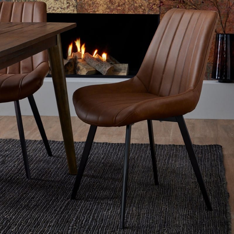 Chair Malmo Tan Dining Chair