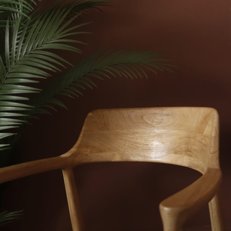 Chair Shoreditch Dining Chair with Arms in Teak