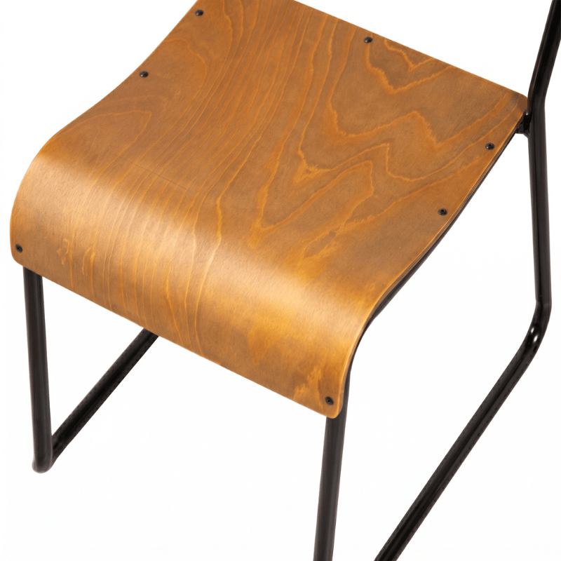 Chair Sloane Stacking Plywood Dining Chair