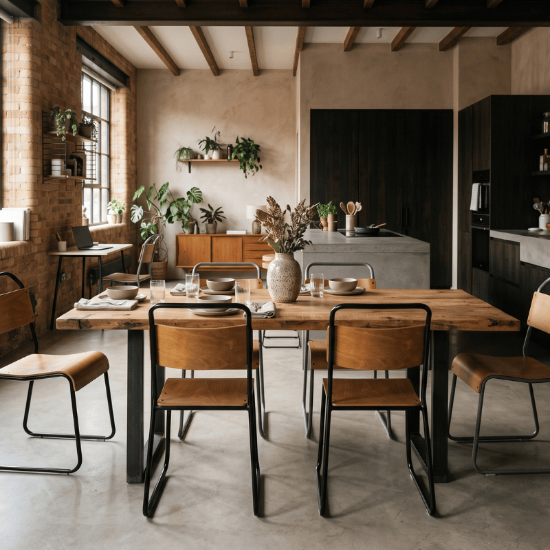 Chair Sloane Stacking Plywood Dining Chair