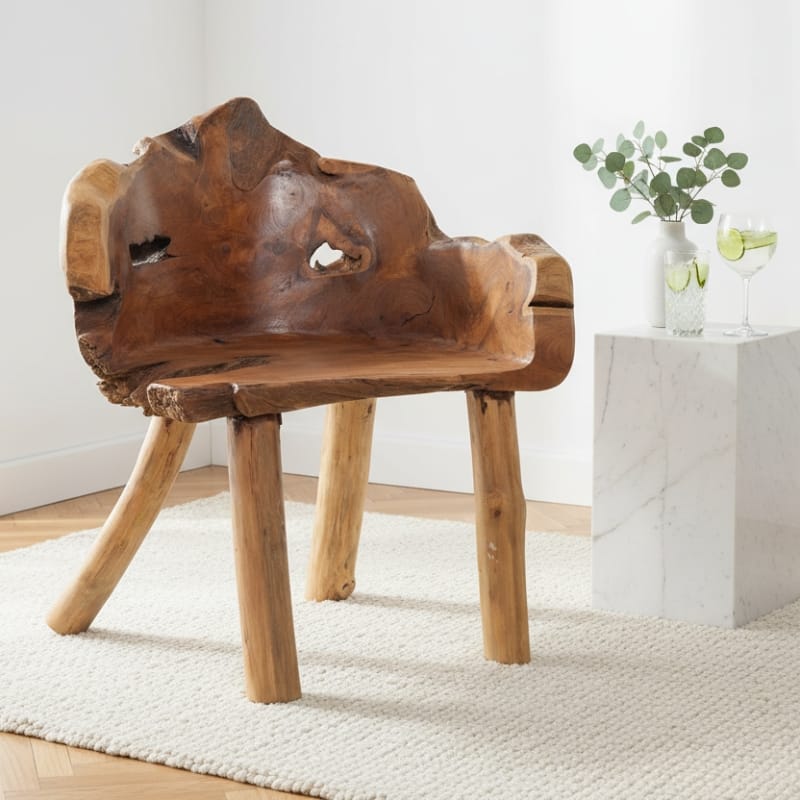 Chair Teak Root Chair