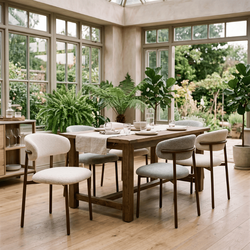 Chairs Belgravia Chenille Dining Chair Range