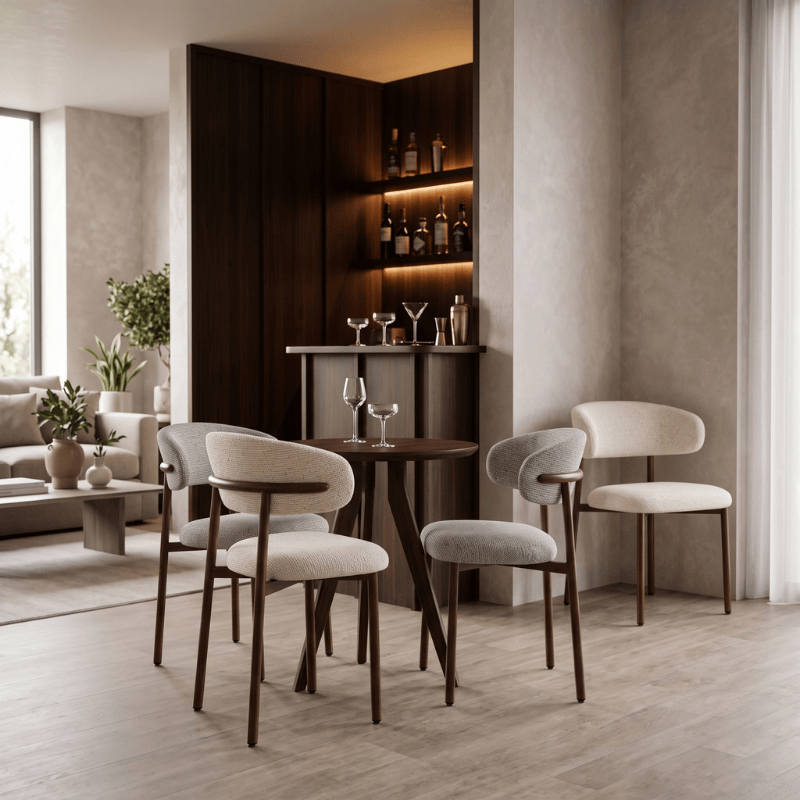 Chairs Belgravia Chenille Dining Chair Range