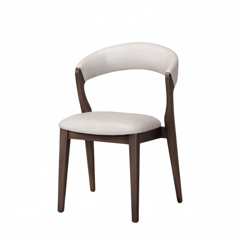 Chairs Cream Hampstead Faux Leather Stacking Dining Chair Range