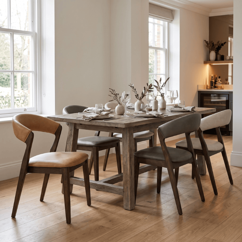 Chairs Hampstead Faux Leather Stacking Dining Chair Range