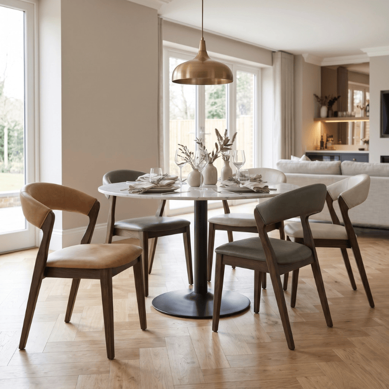 Chairs Hampstead Faux Leather Stacking Dining Chair Range