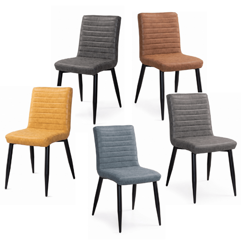 Chairs Kensington Faux Leather Dining Chair Range