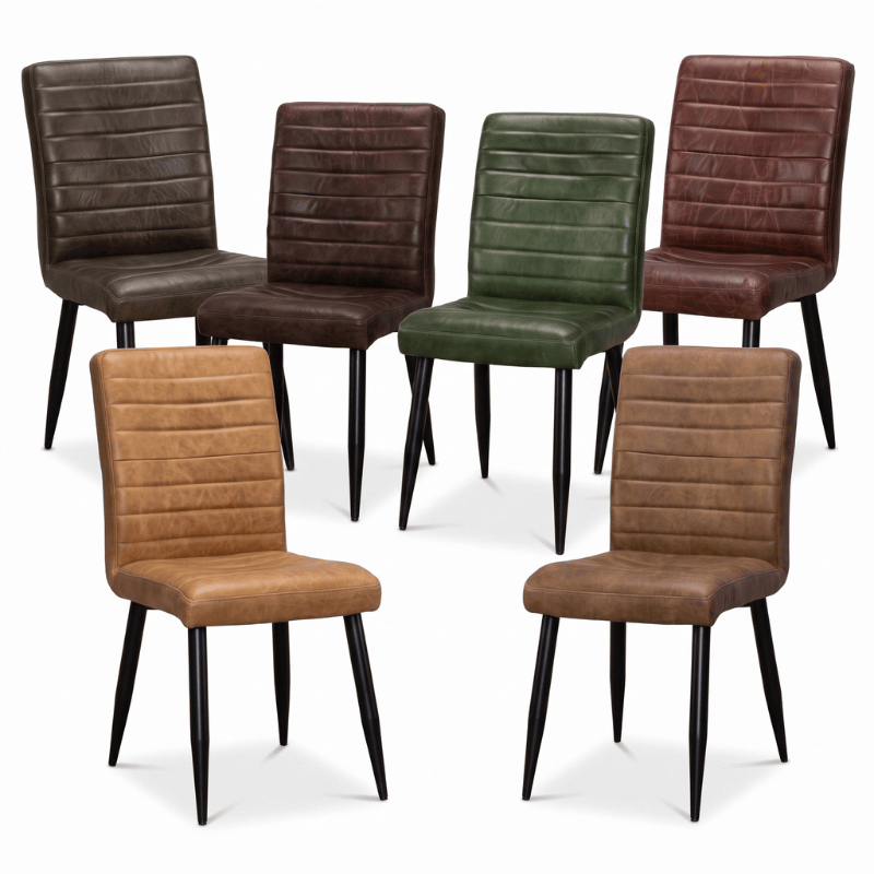 Chairs Solsbury Leather Dining Chair Range