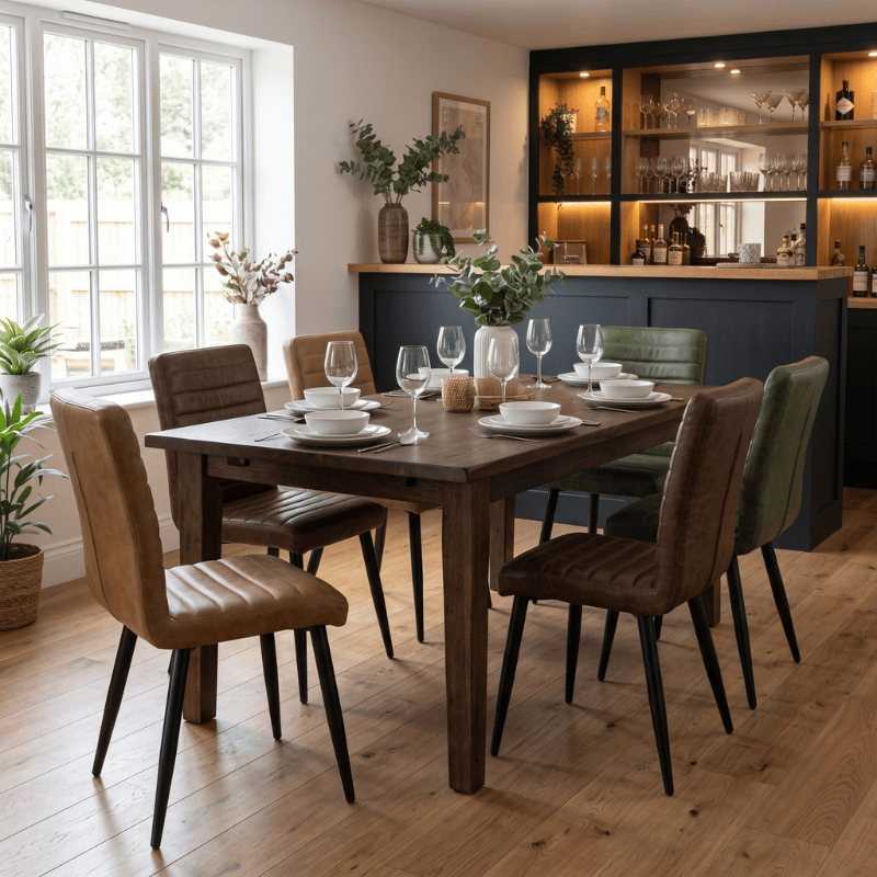 Chairs Solsbury Leather Dining Chair Range