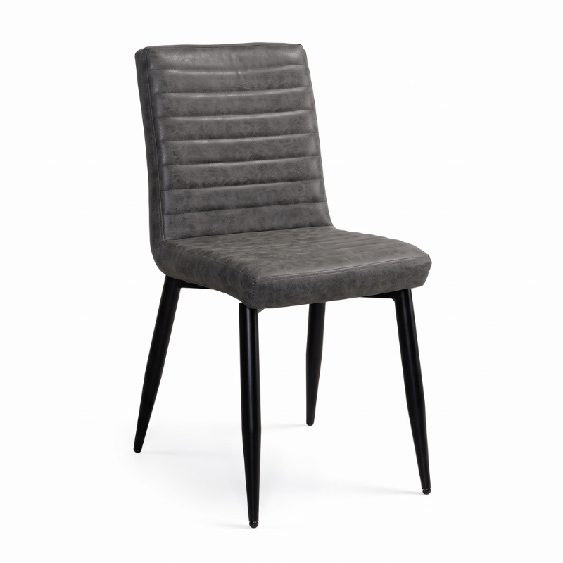 Chairs Stone Green Kensington Faux Leather Dining Chair Range