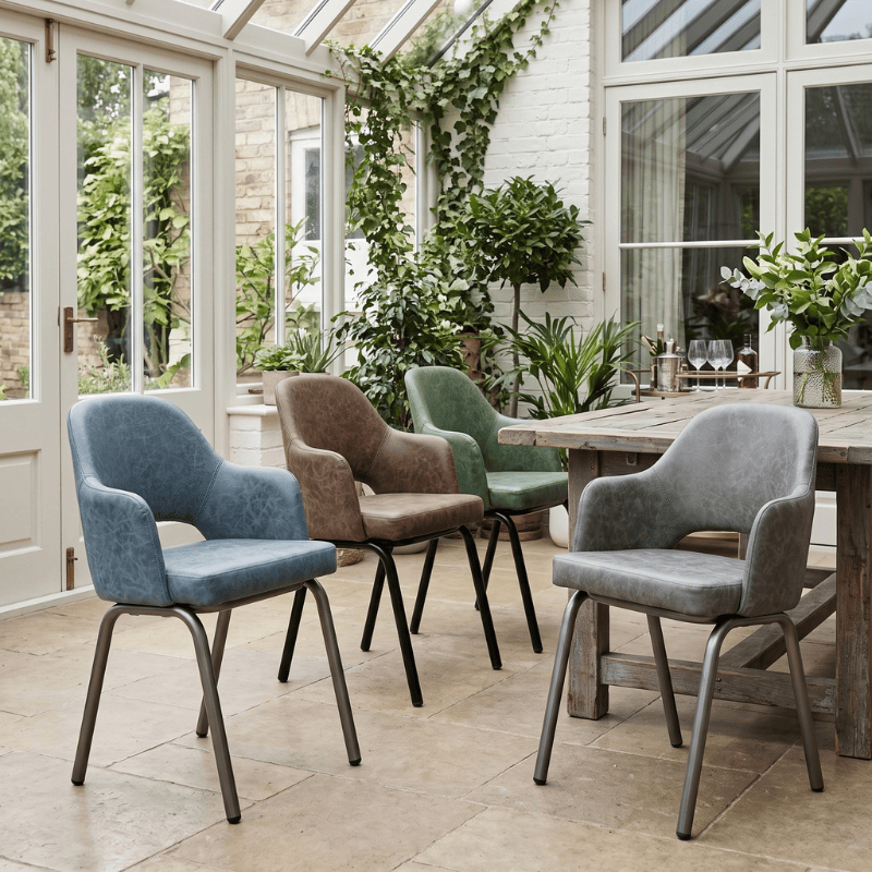 Chairs Ulysses Faux Leather Armchair Range
