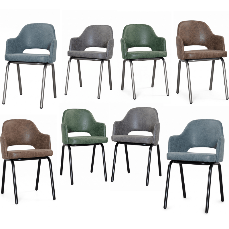 Chairs Ulysses Faux Leather Armchair Range
