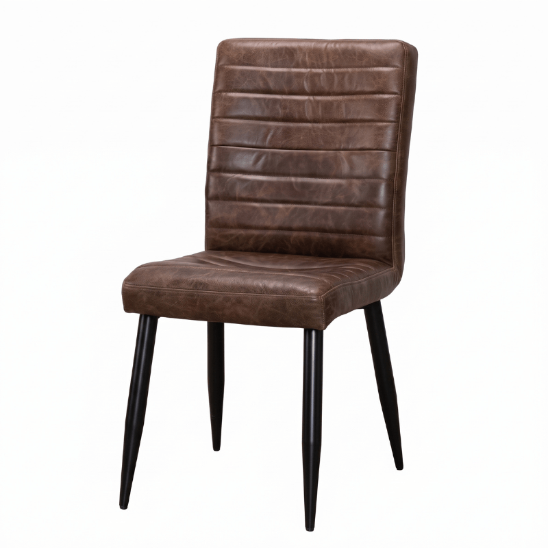 Chairs Walnut Solsbury Leather Dining Chair Range